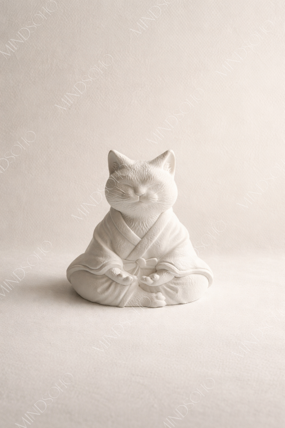 Meditation Cat Obje
