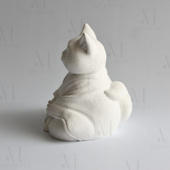 Meditation Cat Obje