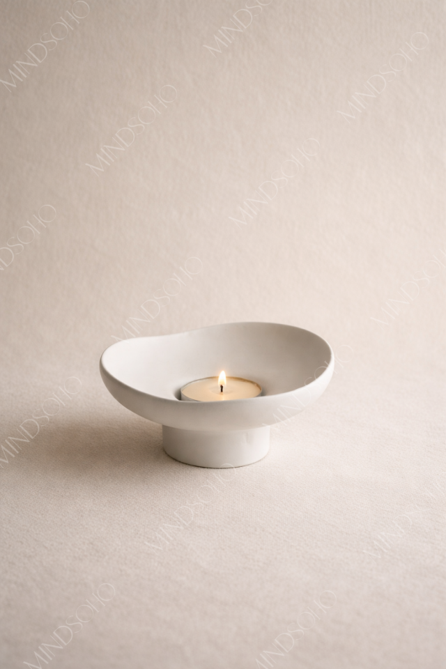 Athera Palo Santo Tütsülük & Mumluk | Beyaz