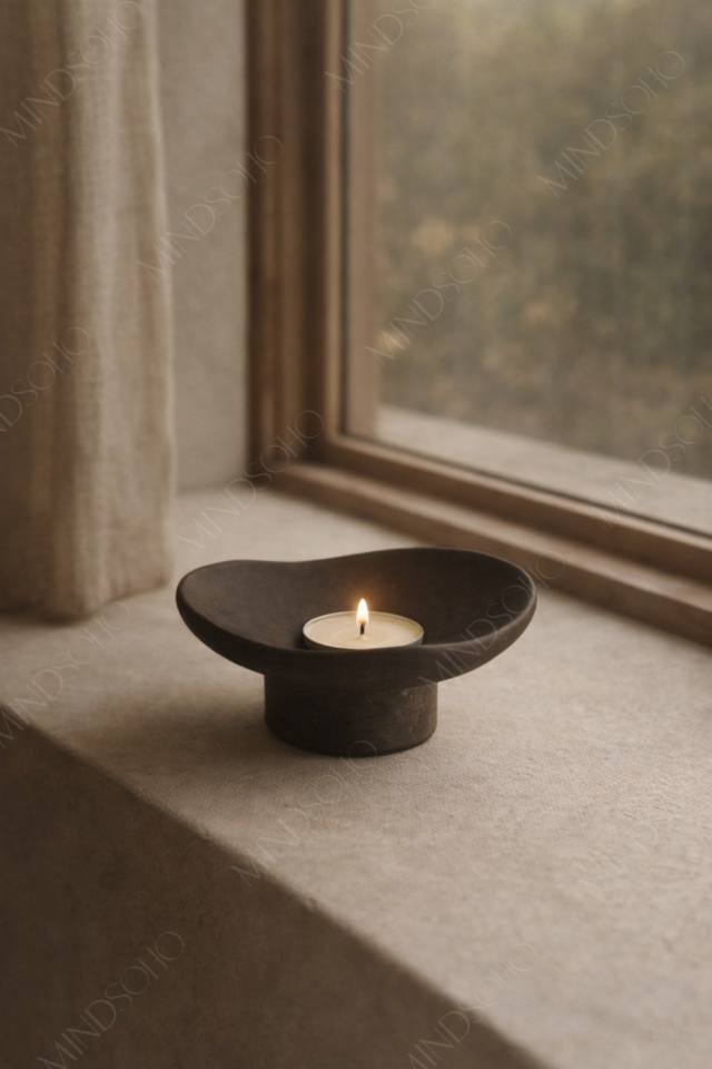 Athera Palo Santo Tütsülük & Mumluk | Antrasit