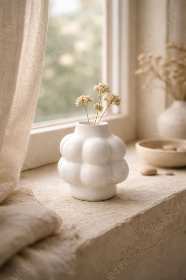 Muna Bubble Vazo & Mumluk