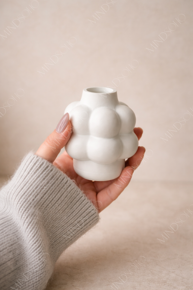 Muna Bubble Vazo & Mumluk