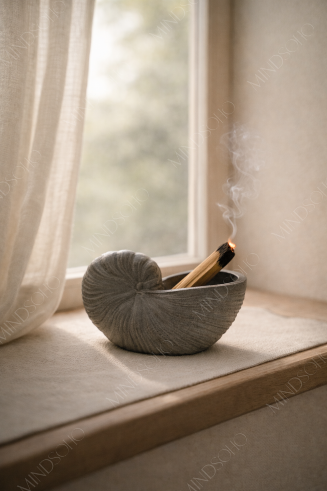 Edda Palo Santo Tütsülük & Vazo | Antrasit