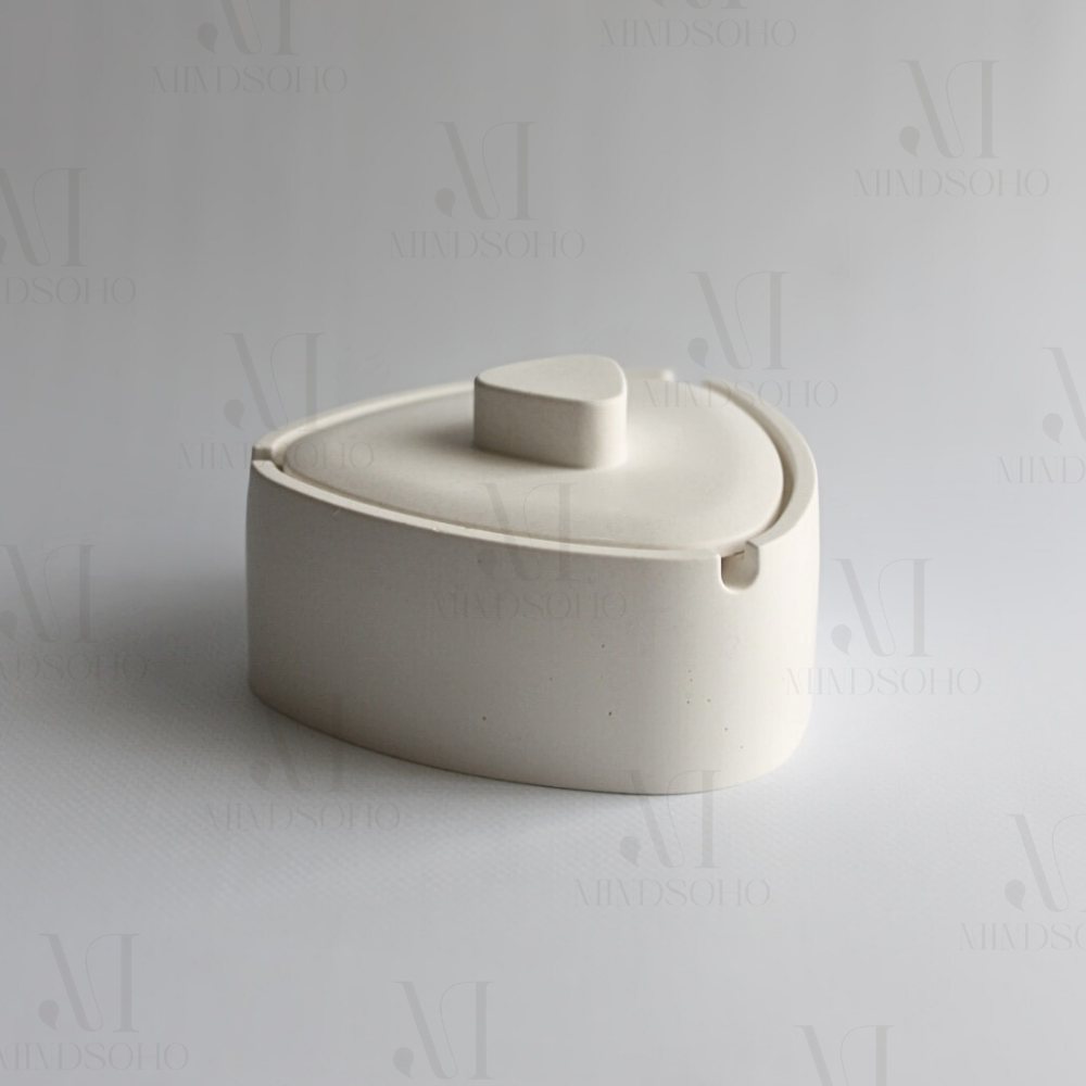 Quilla Kül Tablası & Küllük | Beyaz