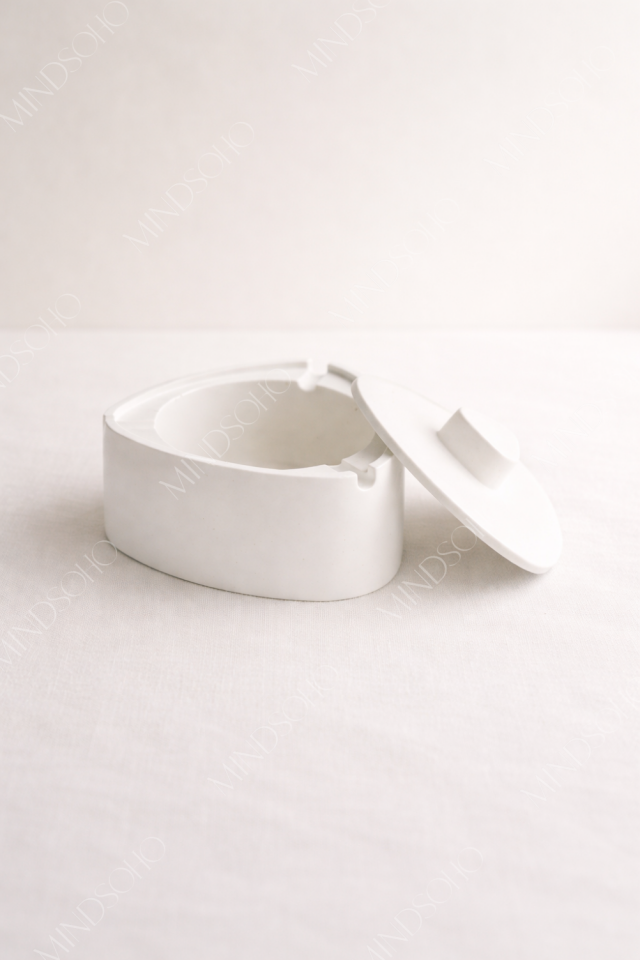 Quilla Kül Tablası & Küllük | Beyaz