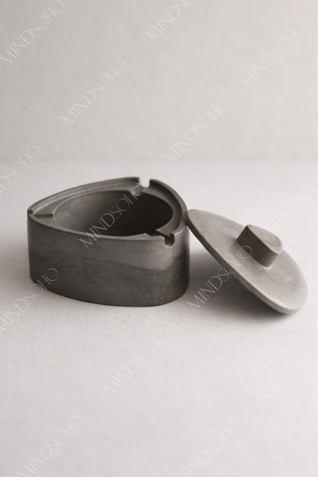 Quilla Kül Tablası & Küllük | Antrasit