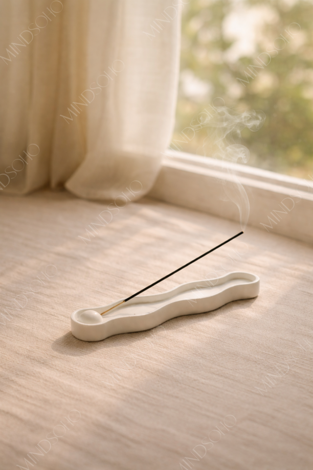 Trisora Tütsülük & Tütsü Tutucu | Beyaz