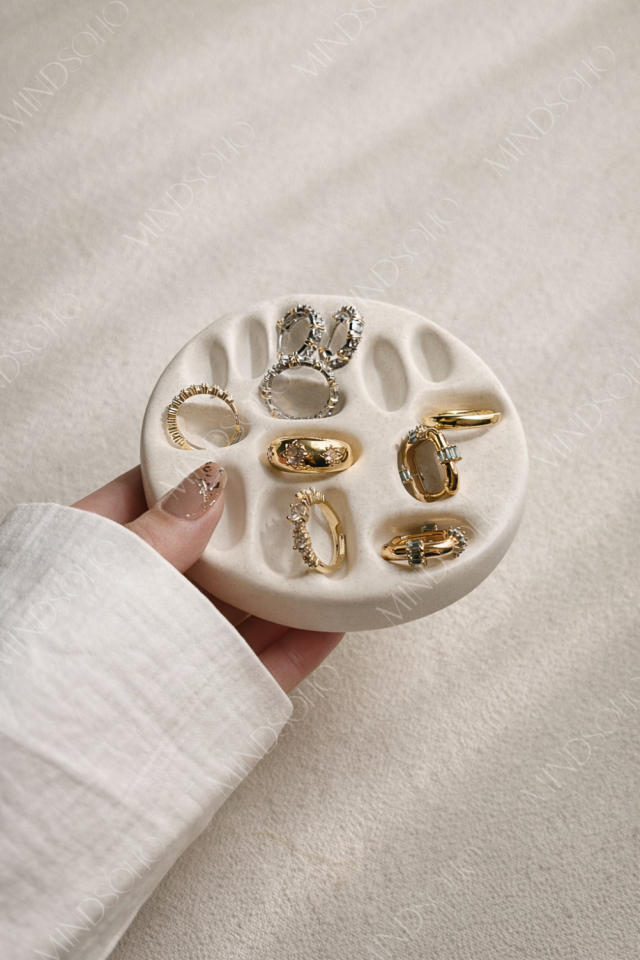 Thira Takı Tabağı & Yüzüklük