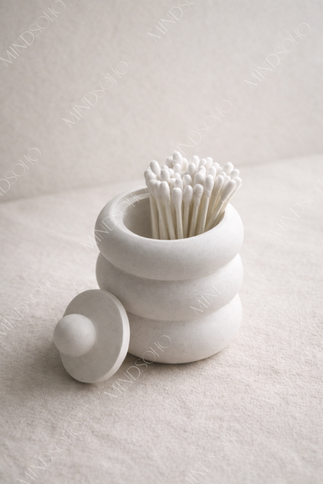 Orya Dekoratif Kapaklı Beton Kutu