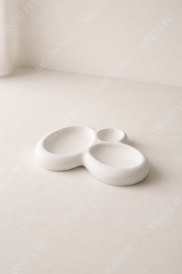 Circe Bölmeli Dekoratif Tabak