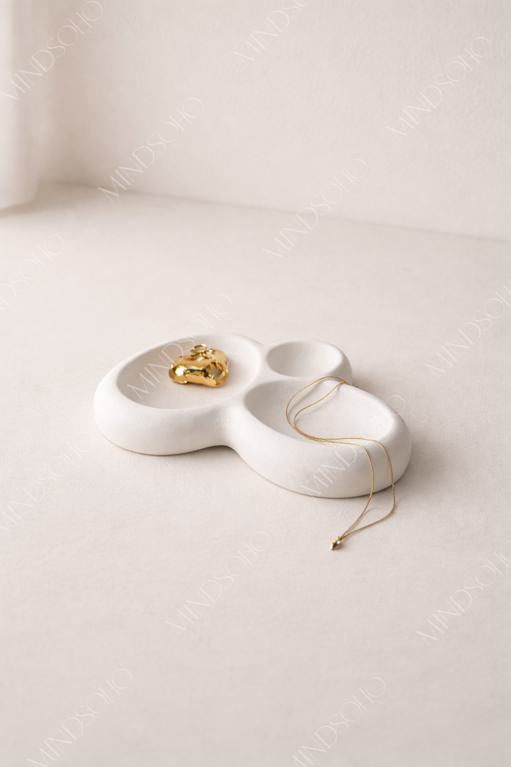 Circe Bölmeli Dekoratif Tabak