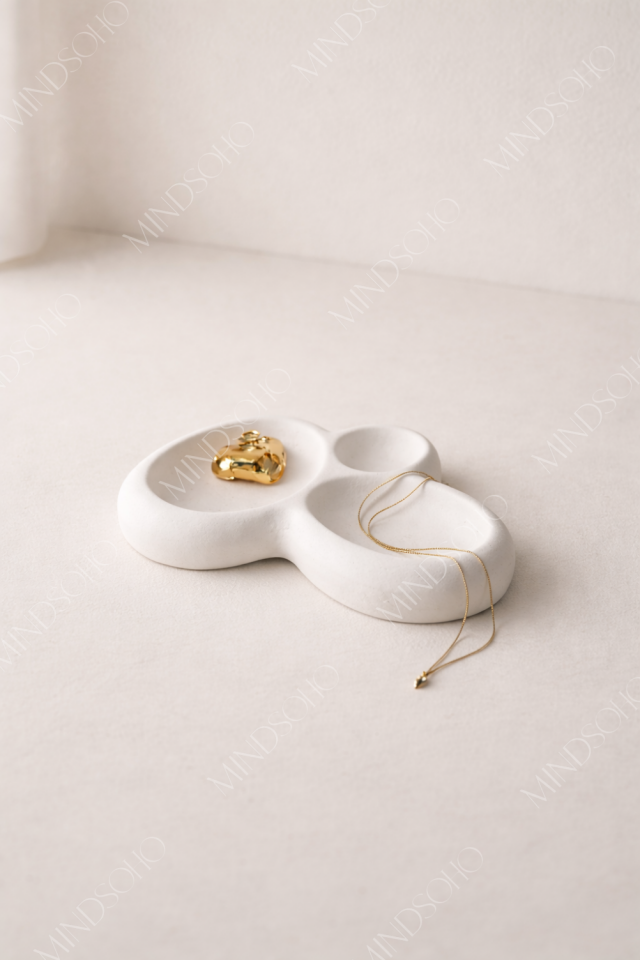 Circe Bölmeli Dekoratif Tabak