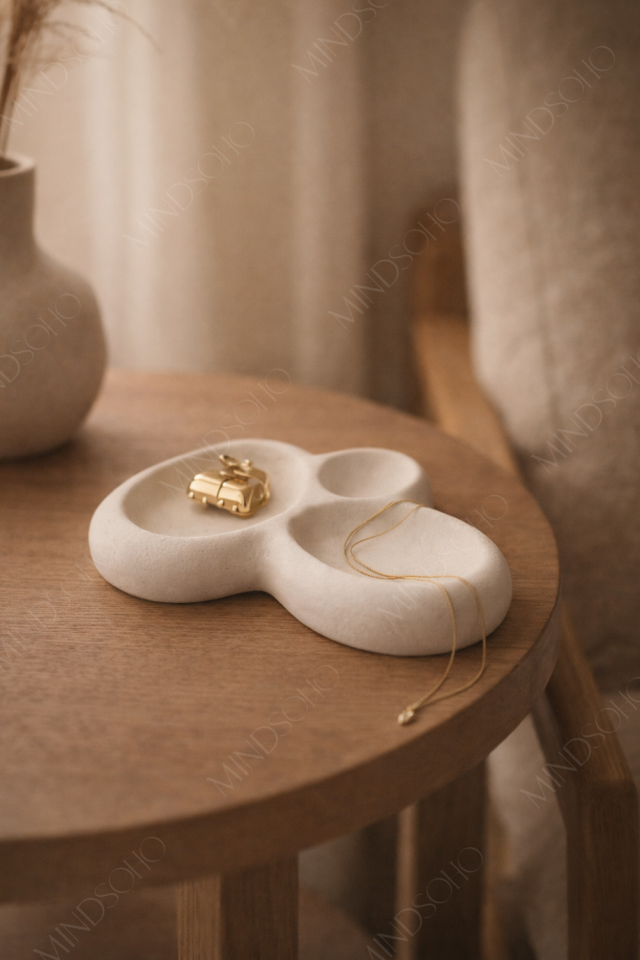 Circe Bölmeli Dekoratif Tabak