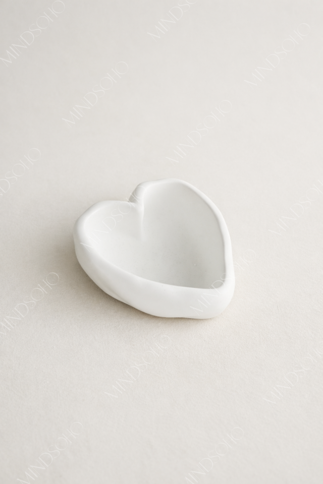 Ruva Mini Dekoratif Kalp Tabak(Kopya)