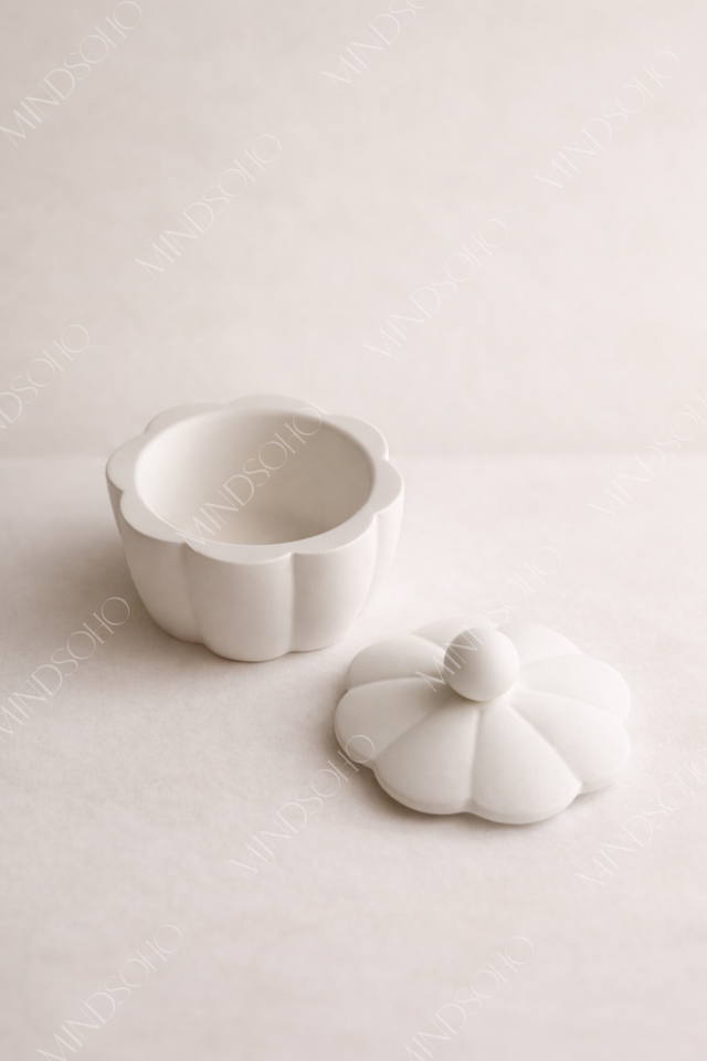 Seya Dekoratif Kapaklı Beton Kutu