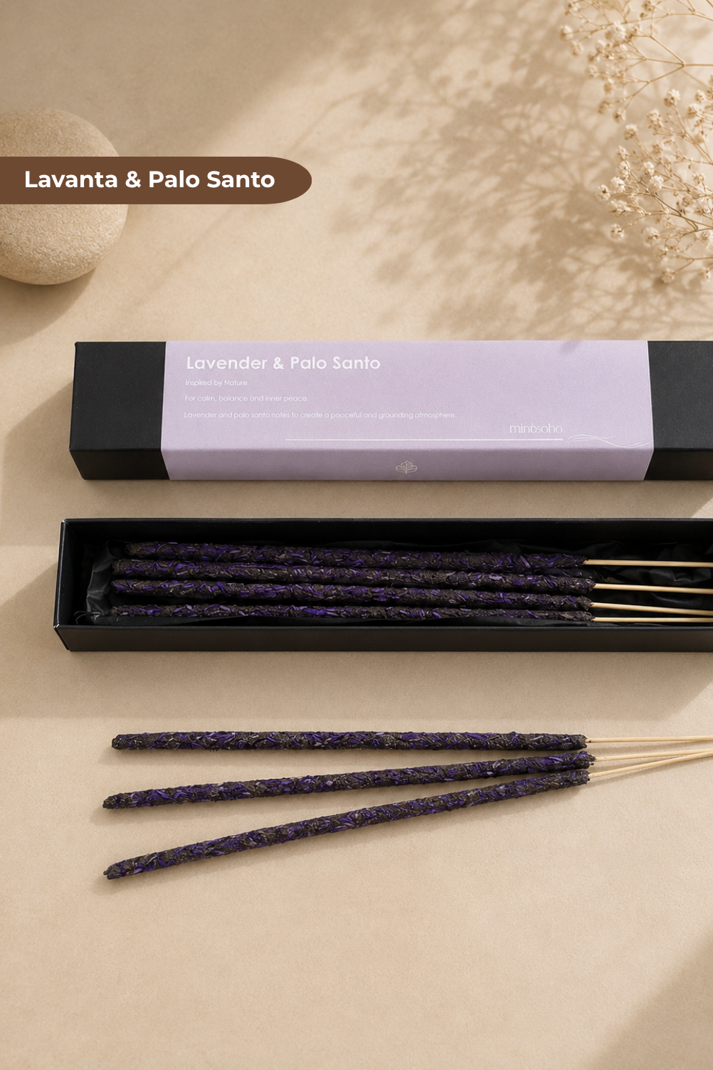 Lavanta & Palo Santo Organik Tütsü