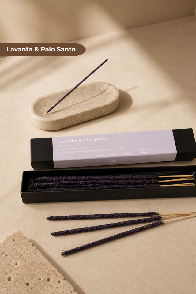 Lavanta & Palo Santo Organik Tütsü